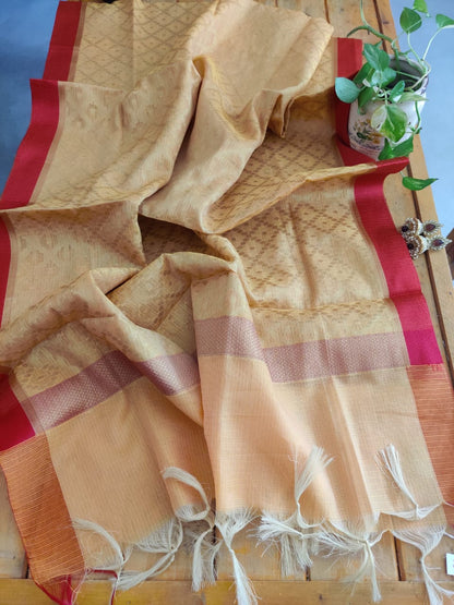 Kota Silk dupatta - Desi Weaves