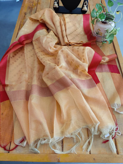 Kota Silk dupatta - Desi Weaves